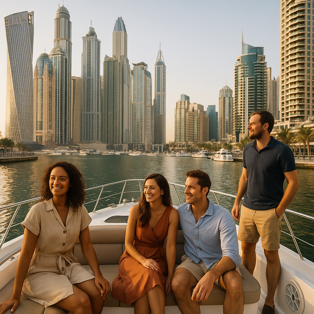 Explore the Luxurious Dubai Marina Yacht Tour